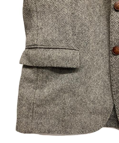 BROOKS BROTHERS（ブルックスブラザーズ）BROOKS BROTHERS (ブルックスブラザーズ) ヘリンボーン テーラードジャケット グレー サイズ:40の古着・服飾アイテム