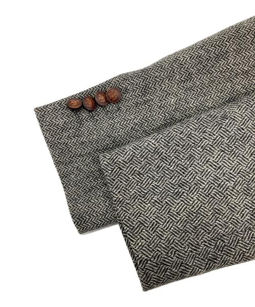 BROOKS BROTHERS（ブルックスブラザーズ）BROOKS BROTHERS (ブルックスブラザーズ) ヘリンボーン テーラードジャケット グレー サイズ:40の古着・服飾アイテム