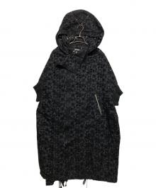 MIYAO（ミヤオ）の古着「レース コート」｜ブラック