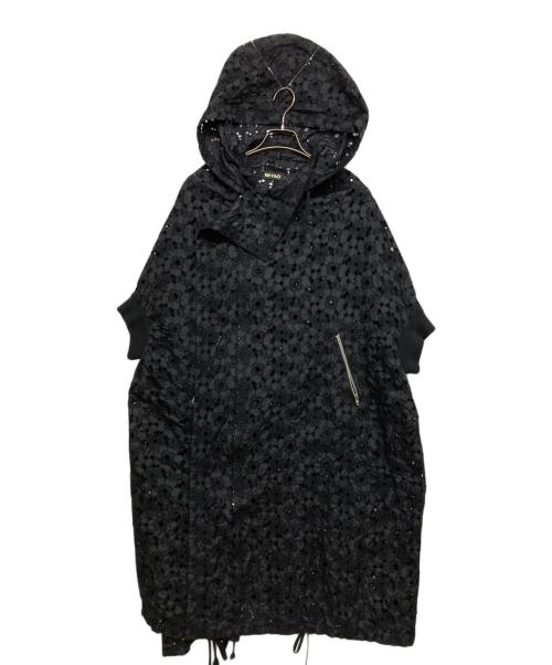 MIYAO（ミヤオ）MIYAO (ミヤオ) レース コート ブラック サイズ:ONE SIZEの古着・服飾アイテム