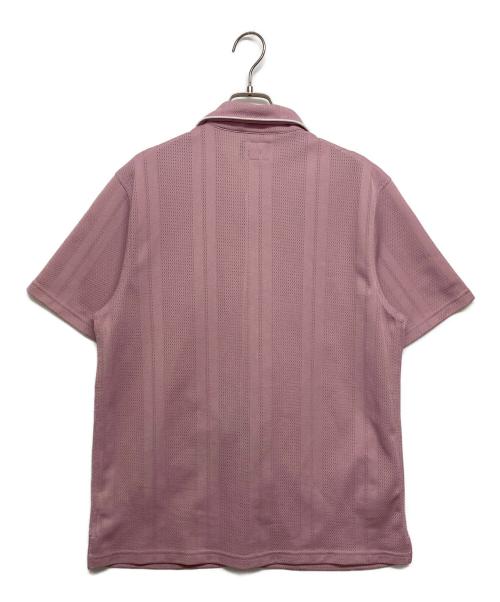 stussy（ステューシー）stussy (ステューシー) メッシュシャツ ピンク サイズ:SIZE Mの古着・服飾アイテム