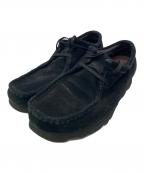 CLARKSクラークス）の古着「ワラビーブーツ」｜ブラック