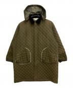 wonderlandワンダーランド）の古着「QUILTING COAT」｜カーキ