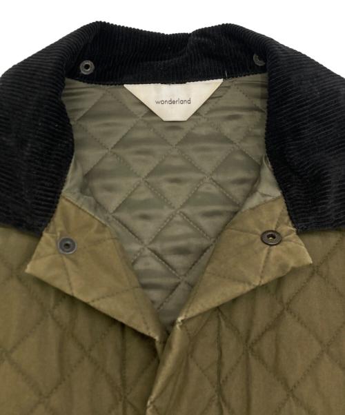 wonderland（ワンダーランド）wonderland (ワンダーランド) QUILTING COAT カーキ サイズ:SIZE　1の古着・服飾アイテム