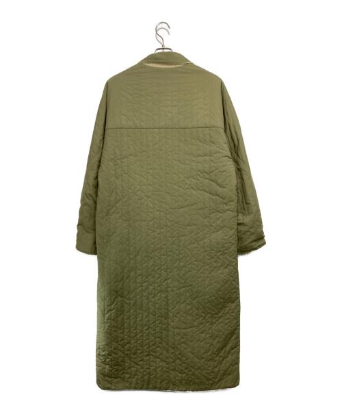 KENZO（ケンゾー）KENZO (ケンゾー) リバーシブル コーデュロイコート ベージュ×カーキ サイズ:Sの古着・服飾アイテム