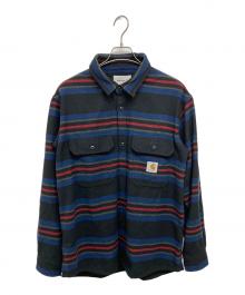 Carhartt WIP（カーハートダブリューアイピー）の古着「OREGON SHIRT JAC」｜ブラック