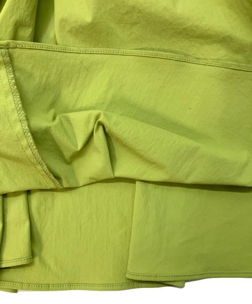 allureville（アルアバイル）allureville (アルアバイル) バイヤス切替ギャザースカート 黄緑 サイズ:SIZE1の古着・服飾アイテム