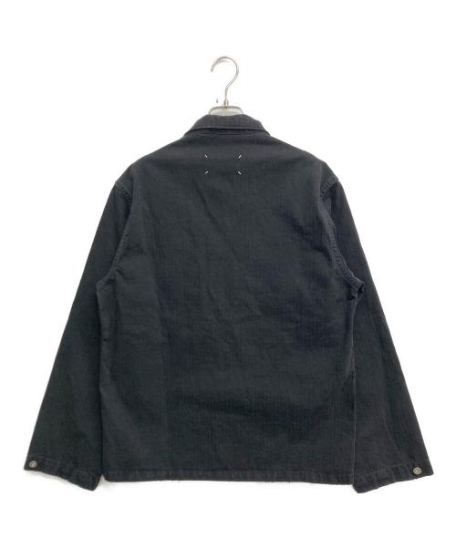 Maison Martin Margiela（メゾンマルタンマルジェラ）Maison Martin Margiela (メゾンマルタンマルジェラ) USMC WWII MILITARY JACKET ブラック サイズ:SIZE 41の古着・服飾アイテム