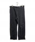 Maison Margielaメゾンマルジェラ）の古着「ロングレグストレートパンツ」｜グレー