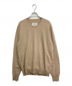 Maison Margielaメゾンマルジェラ）の古着「カシミア ニットセーター」｜ベージュ