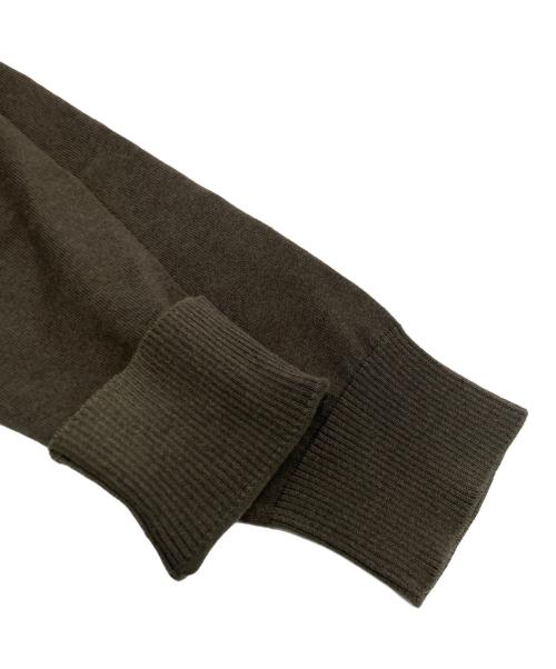 Maison Margiela（メゾンマルジェラ）Maison Margiela (メゾンマルジェラ) エルボーパッチニット グリーン サイズ:SIZE XLの古着・服飾アイテム