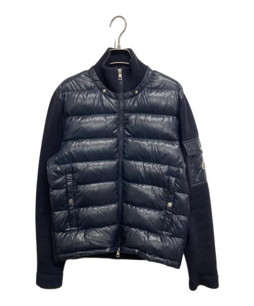 MONCLER（モンクレール）MONCLER (モンクレール) MAGLIONE TRICOT CARDIGAN ネイビー サイズ:SIZE　Mの古着・服飾アイテム