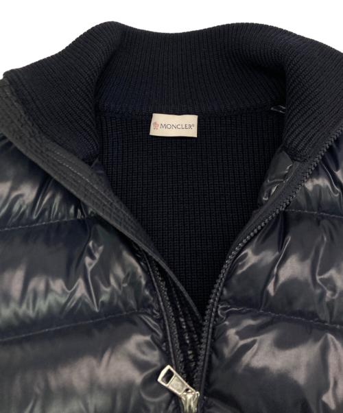 MONCLER（モンクレール）MONCLER (モンクレール) MAGLIONE TRICOT CARDIGAN ネイビー サイズ:SIZE　Mの古着・服飾アイテム