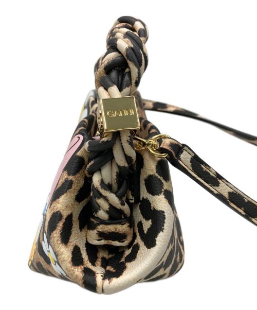GANNI（ガニー）Ganni (ガニー) Disney (ディズニー) デイジーダック レオパード ミニブーバッグ ブラウン 未使用品の古着・服飾アイテム