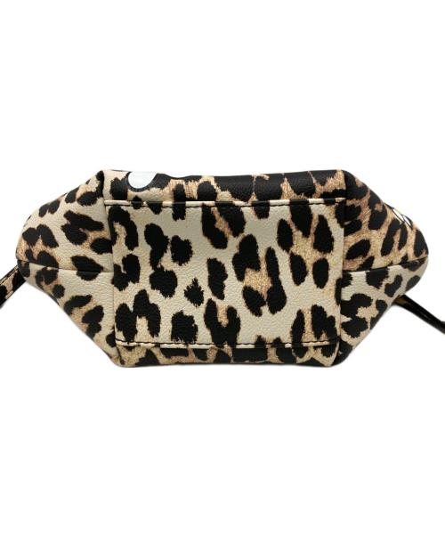 GANNI（ガニー）Ganni (ガニー) Disney (ディズニー) デイジーダック レオパード ミニブーバッグ ブラウン 未使用品の古着・服飾アイテム