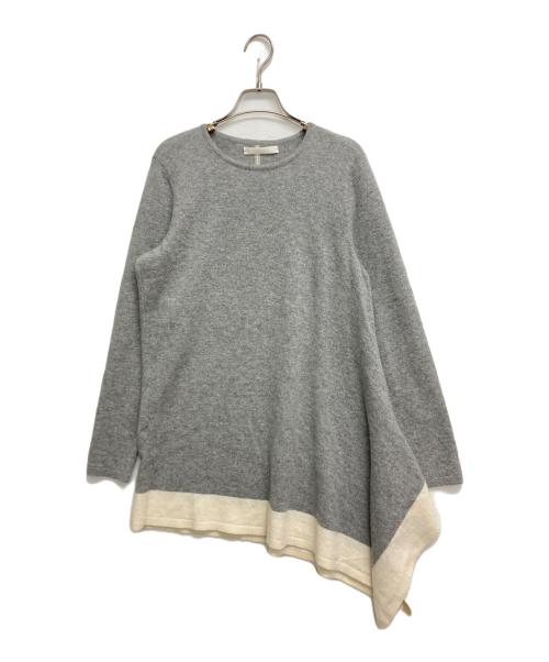 intoca（イントゥーカ）intoca (イントゥーカ) カシミヤニット グレー サイズ:SIZE　2の古着・服飾アイテム