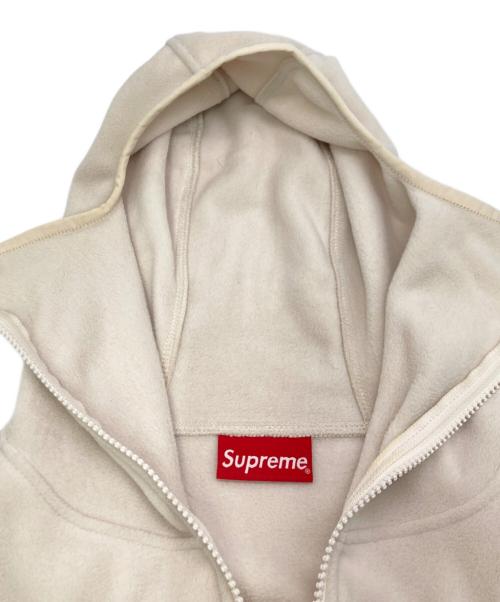 SUPREME（シュプリーム）Supreme (シュプリーム) Polartec Facemask Half Zip Hooded Sweatshirt/ポーラテックフェイスマスクハーフジップフーデッドスウェットシャツ ブラウン サイズ:SIZE　Mの古着・服飾アイテム
