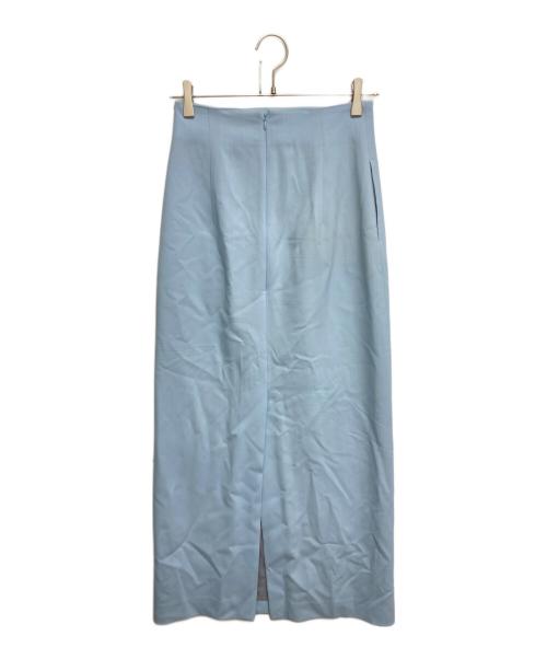 AURALEE（オーラリー）AURALEE (オーラリー) HARD TWIST WOOL DOBBY SKIRT ブルー サイズ:SIZE 0の古着・服飾アイテム