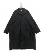 O projectオープロジェクト）の古着「デザインロングコート」｜ブラック