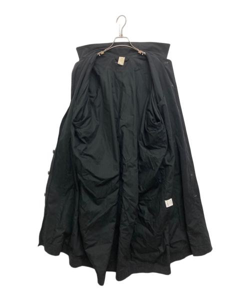 O project（オープロジェクト）O project (オープロジェクト) デザインロングコート ブラック サイズ:SIZE　Mの古着・服飾アイテム
