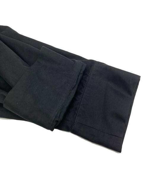 O project（オープロジェクト）O project (オープロジェクト) デザインロングコート ブラック サイズ:SIZE　Mの古着・服飾アイテム