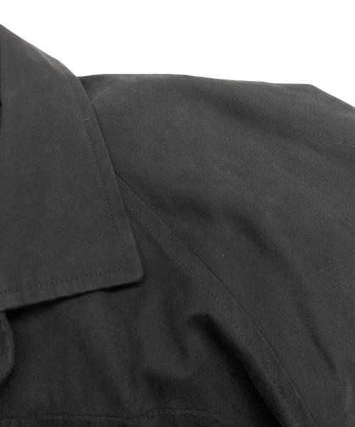 O project（オープロジェクト）O project (オープロジェクト) デザインロングコート ブラック サイズ:SIZE　Mの古着・服飾アイテム