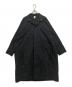 O project（オープロジェクト）の古着「デザインロングコート」｜ブラック