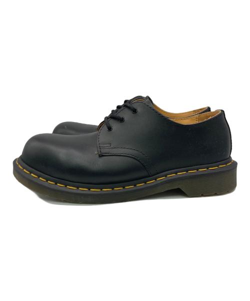 Dr.Martens（ドクターマーチン）Dr.Martens (ドクターマーチン) スチールトゥ3ホールシューズ ブラック サイズ:SIZE　UK6の古着・服飾アイテム