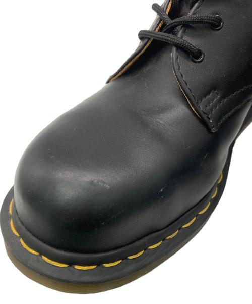 Dr.Martens（ドクターマーチン）Dr.Martens (ドクターマーチン) スチールトゥ3ホールシューズ ブラック サイズ:SIZE　UK6の古着・服飾アイテム
