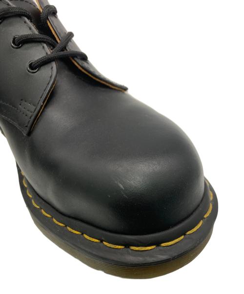 Dr.Martens（ドクターマーチン）Dr.Martens (ドクターマーチン) スチールトゥ3ホールシューズ ブラック サイズ:SIZE　UK6の古着・服飾アイテム