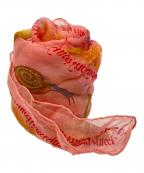 GUCCIグッチ）の古着「大判シルクスカーフ」｜ピンク