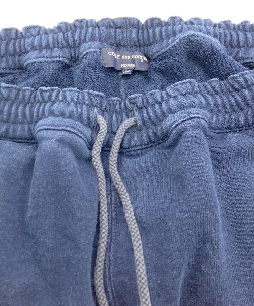 COMME des GARCONS HOMME（コムデギャルソン オム）COMME des GARCONS HOMME (コムデギャルソン オム) CdGHロゴ 裾リブ スウェット パンツ ネイビー サイズ:SIZE Mの古着・服飾アイテム
