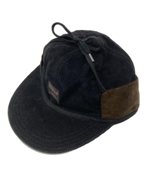 POLO RALPH LAUREN（ポロ・ラルフローレン）POLO RALPH LAUREN (ポロ・ラルフローレン) コーデュロイ イヤーフラップ キャップ ブラック サイズ:SIZE S/Mの古着・服飾アイテム