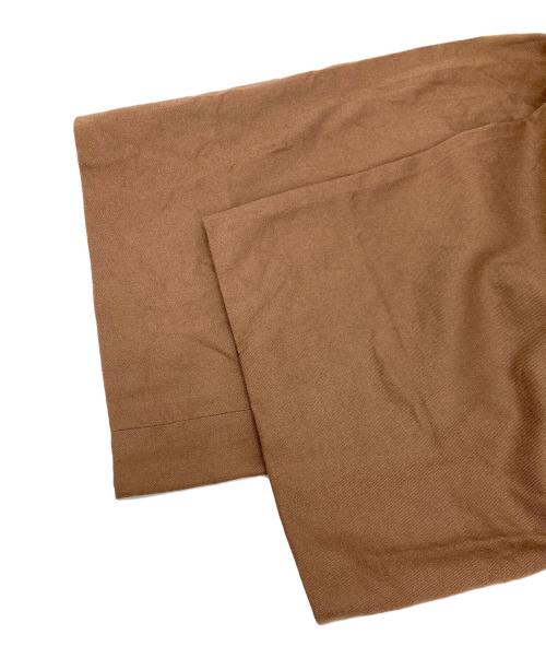 ZINS（ザンス）ZINS (ザンス) TOMORROW LAND (トゥモローランド) スラックス ブラウン サイズ:40の古着・服飾アイテム