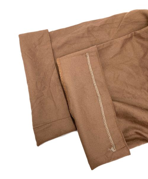 ZINS（ザンス）ZINS (ザンス) TOMORROW LAND (トゥモローランド) スラックス ブラウン サイズ:40の古着・服飾アイテム