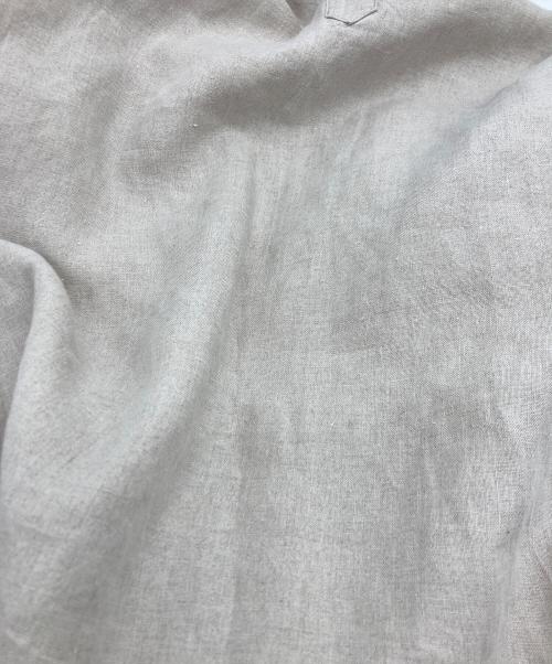 HUIS（ハウス）HUIS (ハウス) シャトルリネンバンドカラーワイドワンピース ベージュ サイズ:SIZE Freeの古着・服飾アイテム