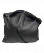 SOLAMONAT×TIDE WAYソラモナ×タイドウェイ）の古着「レザーショルダーバッグ」｜ブラック