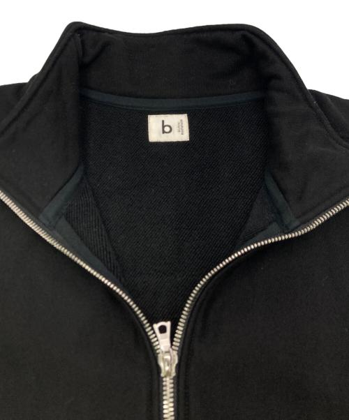 blurhms ROOTSTOCK（ブラームスルーツストック）blurhms ROOTSTOCK (ブラームスルーツストック) BEAUTY&YOUTH (ビューティーアンドユース) 別注 ダブルジップ スウェット ジャケット ブラック サイズ:SIZE　2の古着・服飾アイテム