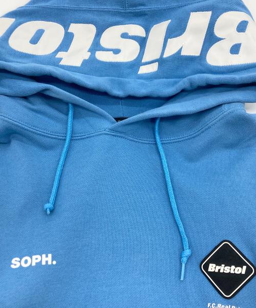 F.C.R.B.（エフシーレアルブリストル）F.C.R.B. (エフシーレアルブリストル) パーカー ブルー サイズ:SIZE Mの古着・服飾アイテム