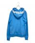 F.C.R.B. (エフシーレアルブリストル) パーカー ブルー サイズ:SIZE M：8000円