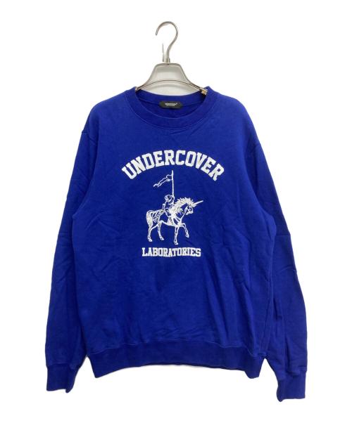 UNDERCOVER（アンダーカバー）UNDERCOVER (アンダーカバー) UNICORN BEAR SWEAT/ユニコーンベアスウェット ブルー サイズ:SIZE　3の古着・服飾アイテム
