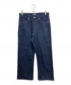 AURALEEオーラリー）の古着「SELVEDGE LIGHT DENIM PT」｜インディゴ