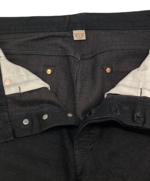 RRL（ダブルアールエル）RRL (ダブルアールエル) ブラックデニム ブラック サイズ:SIZE W32×L30の古着・服飾アイテム