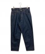 AURALEEオーラリー）の古着「HARD TWIST DENIM WIDE PANTS」｜インディゴ