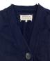 中古・古着 Maison Margiela (メゾンマルジェラ) デストロイ ダメージ加工 コットンカーディガン ネイビー サイズ:SIZE　S：25000円