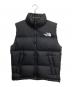 THE NORTH FACE（ザ ノース フェイス）の古着「Nuptse Vest/ヌプシダウンベスト」｜ブラック