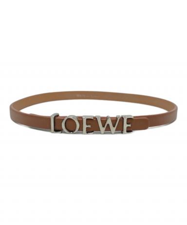 u*t様 ロエベ　LOEWE ブラウン　キャメル　ベルト　ブレスレット　バングル 中古・古着通販】LOEWE (ロエベ) DOUBLE WRAP LOEWE ブレスレット