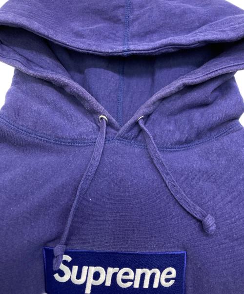 SUPREME（シュプリーム）SUPREME (シュプリーム) Box Logo Hooded Sweatshirt パープル サイズ:SIZE Mの古着・服飾アイテム