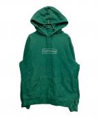 SUPREMEシュプリーム）の古着「KAWS Chalk Logo Hooded Sweatshirt」｜グリーン