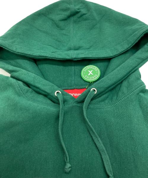 SUPREME（シュプリーム）SUPREME (シュプリーム) KAWS Chalk Logo Hooded Sweatshirt グリーン サイズ:SIZE Mの古着・服飾アイテム